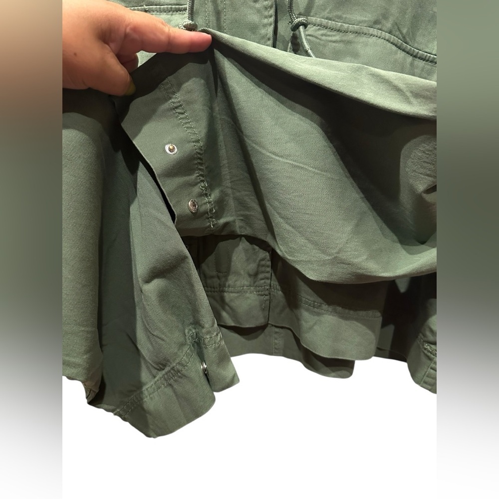 Vigoss Olive Utility crop Jacket size L - Picture 8 of 11